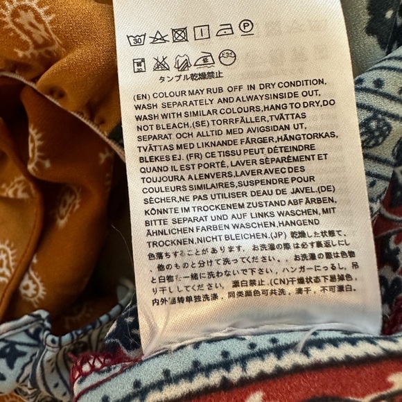 Guka Since Then Asymmetric Crop Top Sarong Skirt Set - Picture 8 of 10